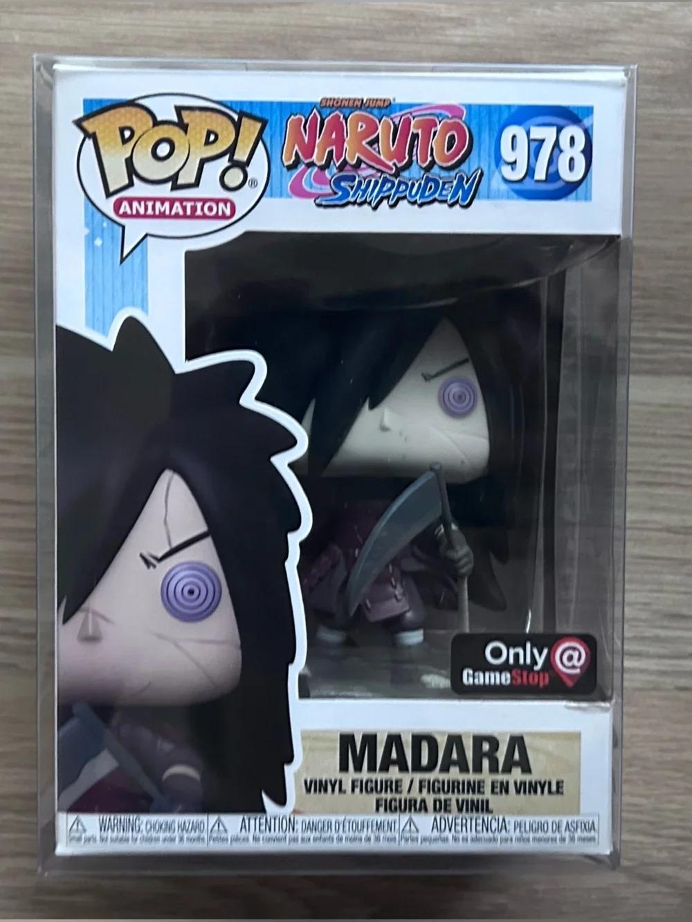 Funko Pop! Naruto Shippuden Madara Vinyl Figure - Black, Purple, White - Picture 1 of 4